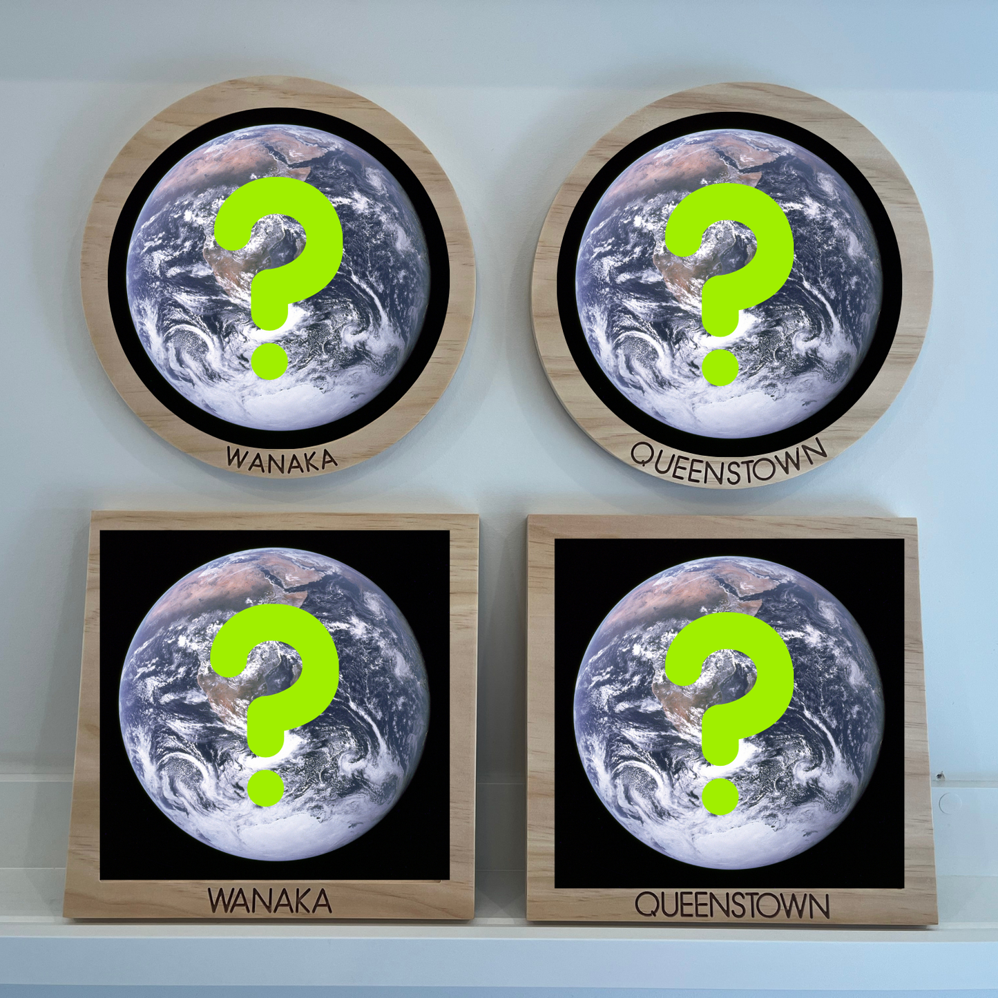 3D Wooden Topographic Map