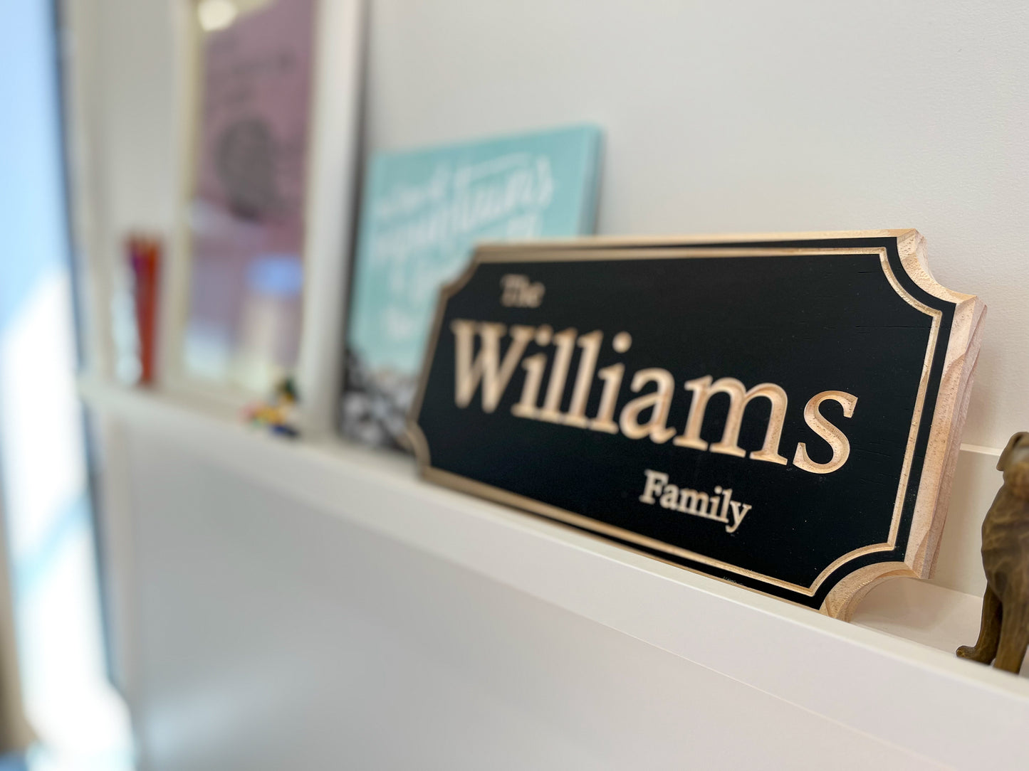 Custom Family Name Sign