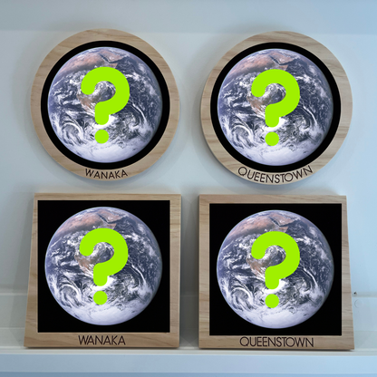 3D Wooden Topographic Map
